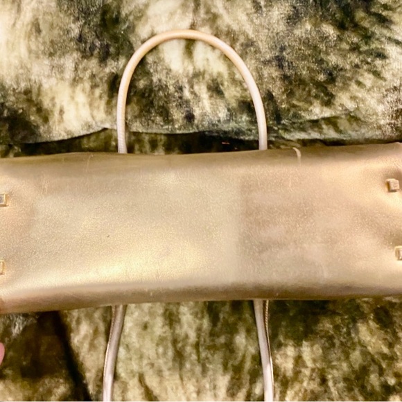 Gucci GG Monogram Gold Canvas Handbag GUC with COA ✨ - Picture 6 of 8